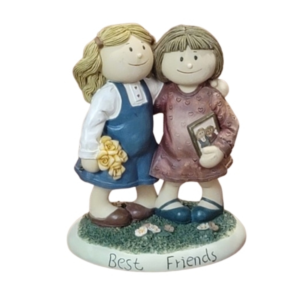 ZINGLE BERRY Best Friends Figurine blonde brunette 1E 1822